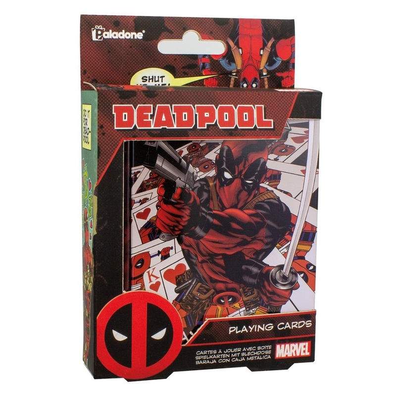 Deadpool spillekortdæk – 54 unikke kort for sjov