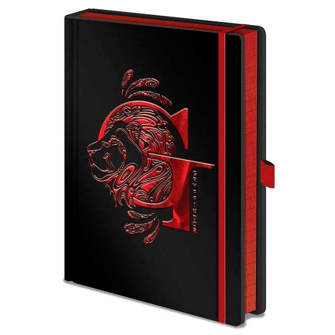 Gryffindor Premium A5 notesbog til skole, kontor eller gaver
