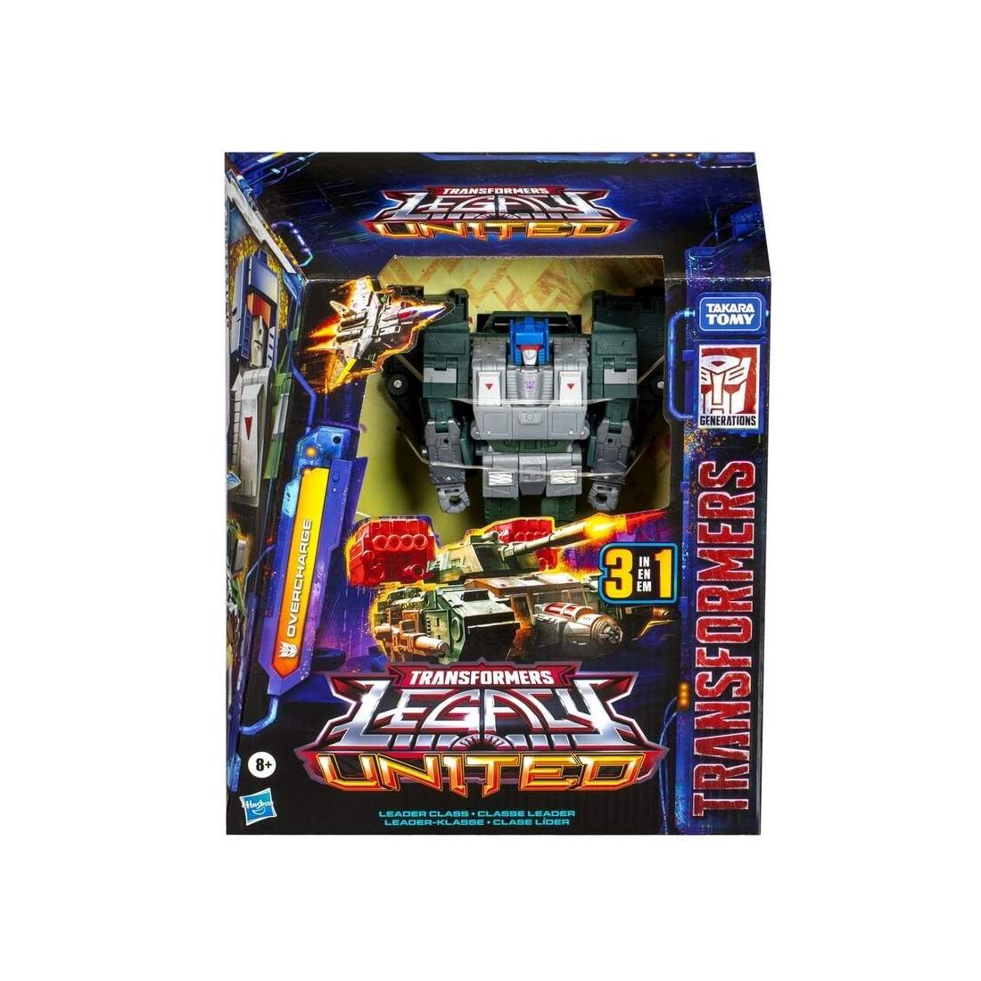 Transformers Legacy United Overcharge Figur 19cm Action Toy | Hem & Hobby | Pryloteket