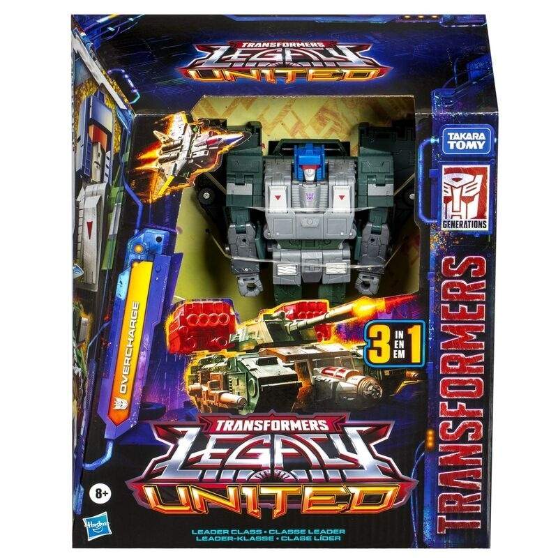 Transformers Legacy United Overcharge Figuuri 19 cm toimintalelu
