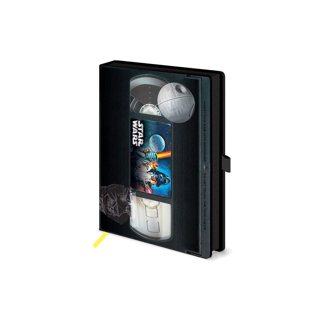 Star Wars VHS A5-anteckningsbok med sidor av högsta kvalitet | Hem & Hobby | Pryloteket