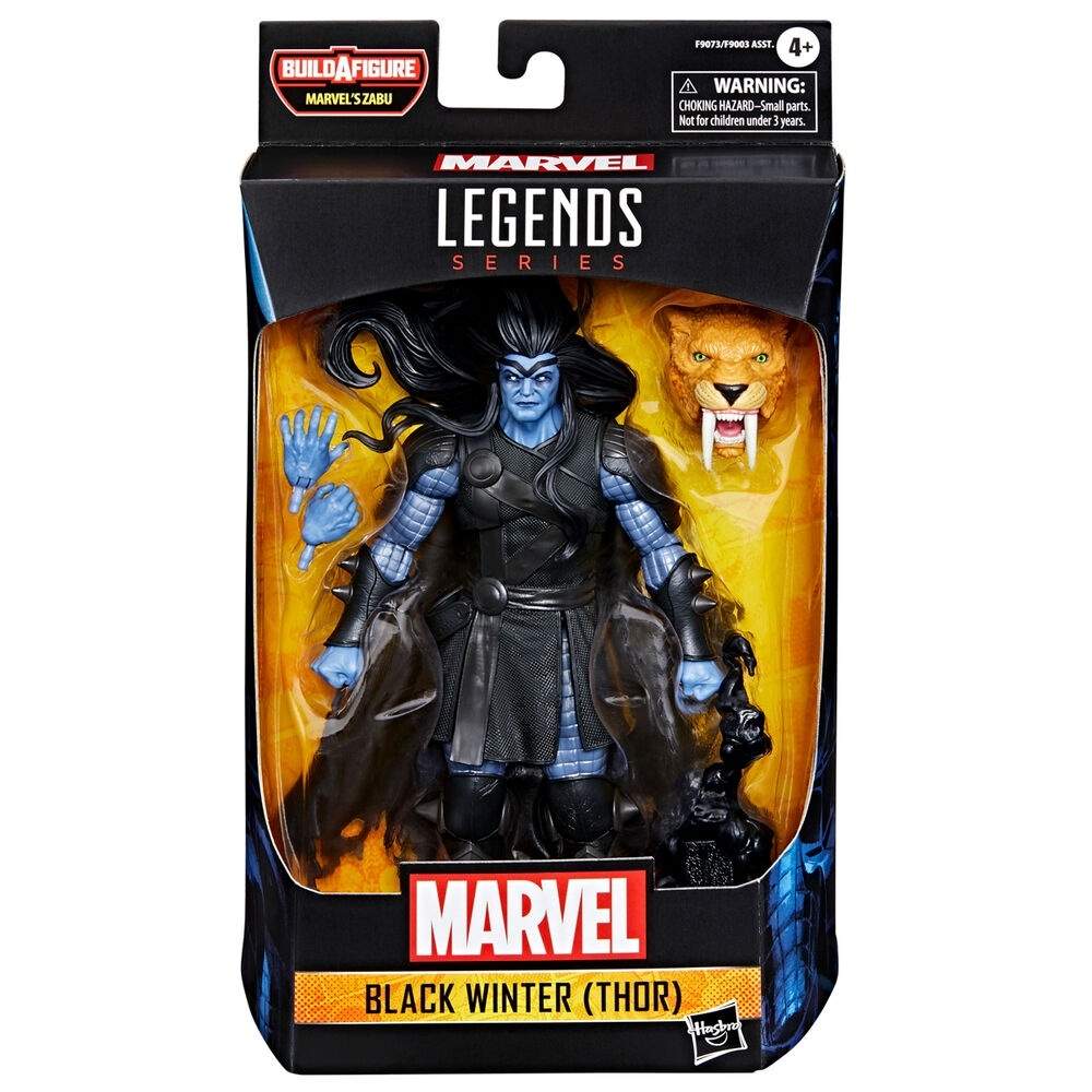 Sort vinter Thor-figur 15 cm - samleobjekt i Marvel Legends-serien