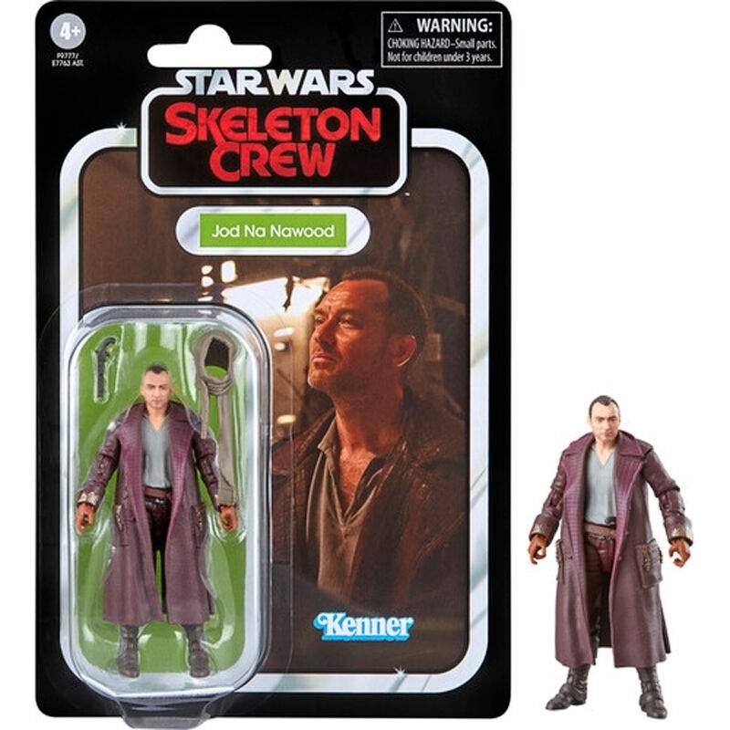 Star Wars Skeleton Crew Jod Na Nawood figur 9,5 cm samleobjekt