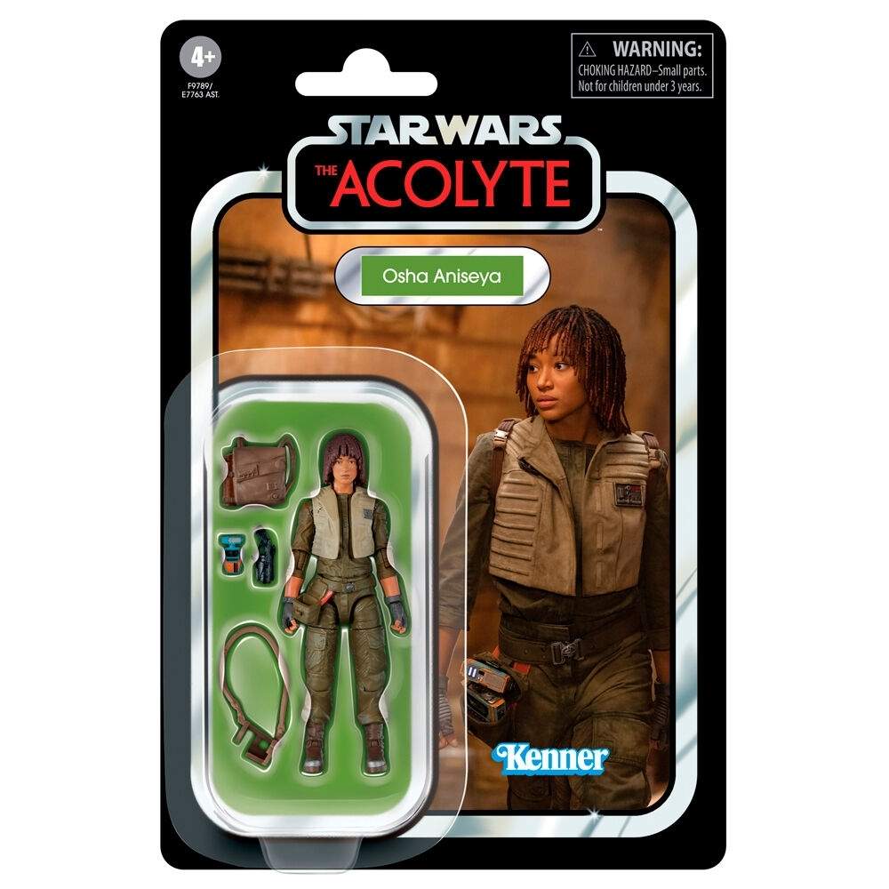Star Wars Acolyte Osha Aniseya figur, 9,5 cm høj