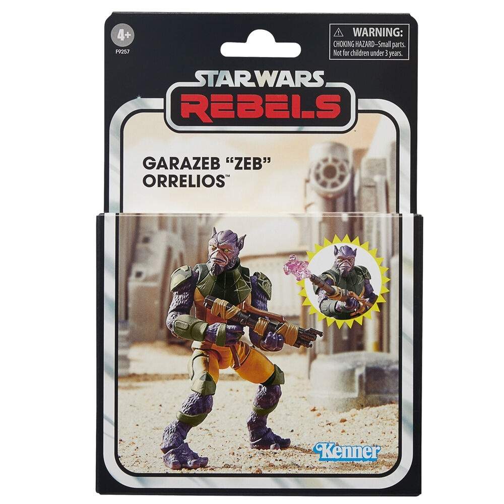 Star Wars Rebels Zeb Orrelios Action Figur 9,5 cm høj