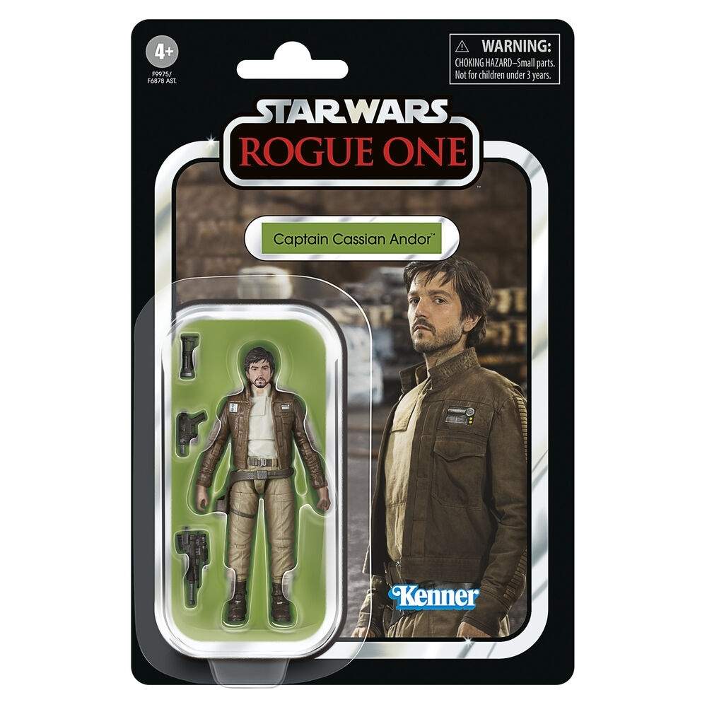 Star Wars Rogue One -kapteeni Cassian Andor -toimintahahmo 9,5 cm