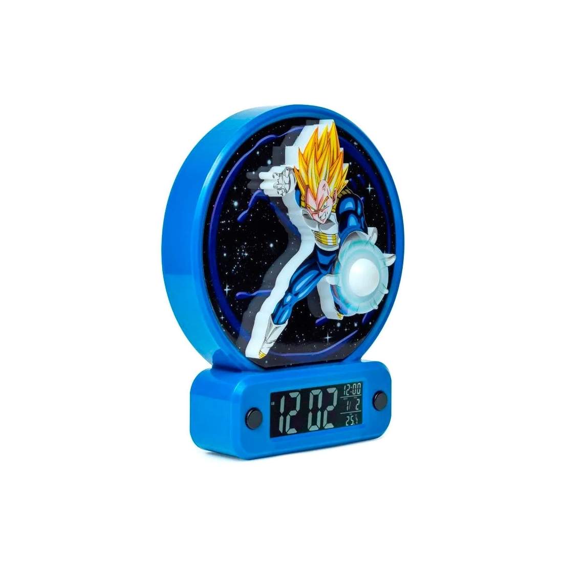 Dragon Ball Z Vegeta väckarklocka med ljud- och ljusfunktioner | Hem & Hobby | Pryloteket