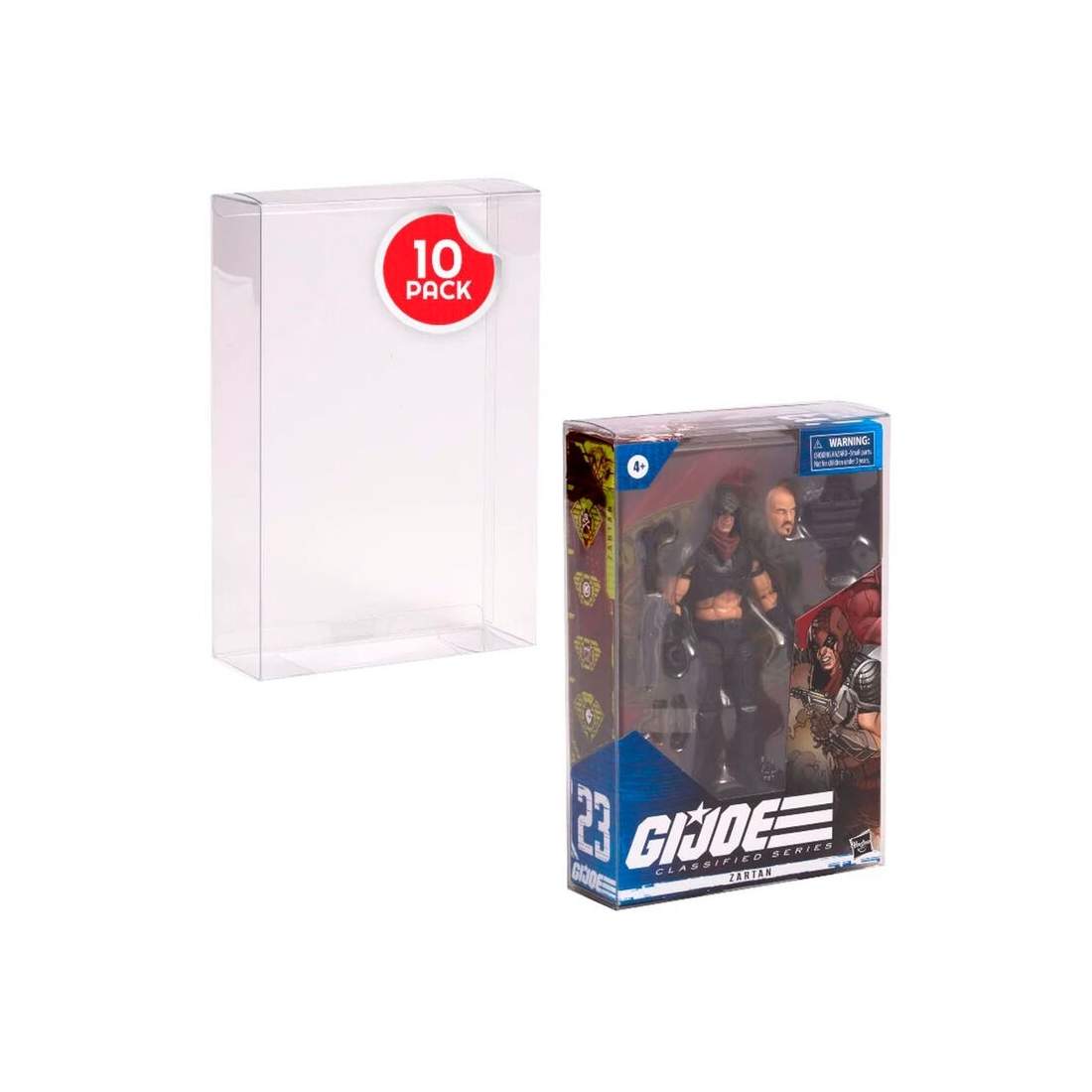 GI Joe Pack med 10 actionfigurskydd | Hem & Hobby | Pryloteket