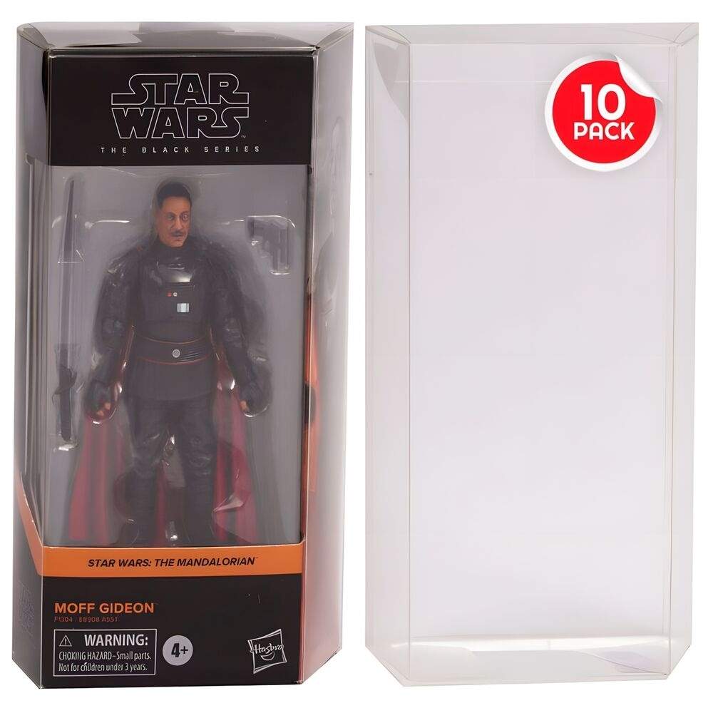 Star Wars Black Series -pakkaus, jossa on 10 sivulaatikkosuojaa
