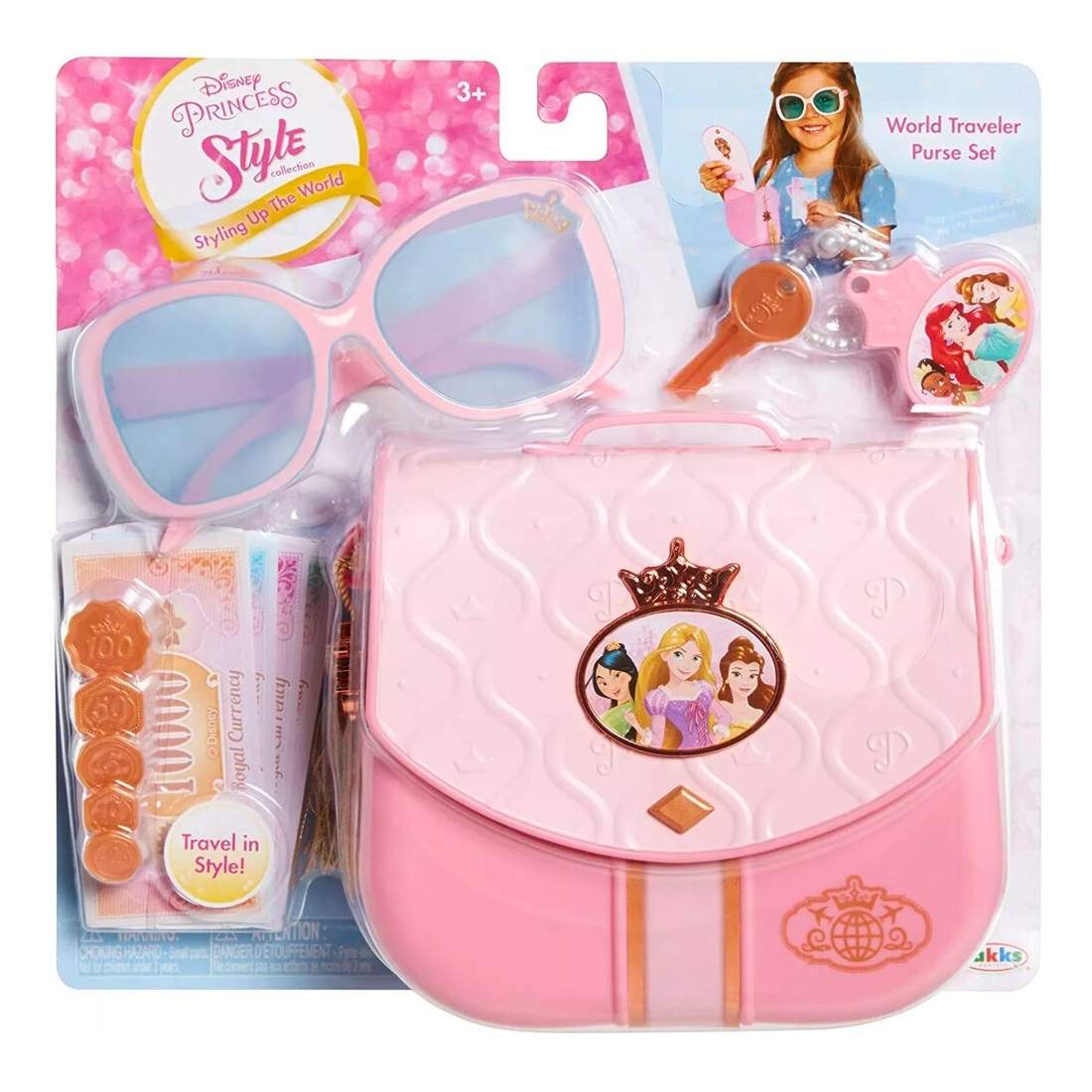 Disney Princess Handväska Set med resetillbehör för barn | Hem & Hobby | Pryloteket