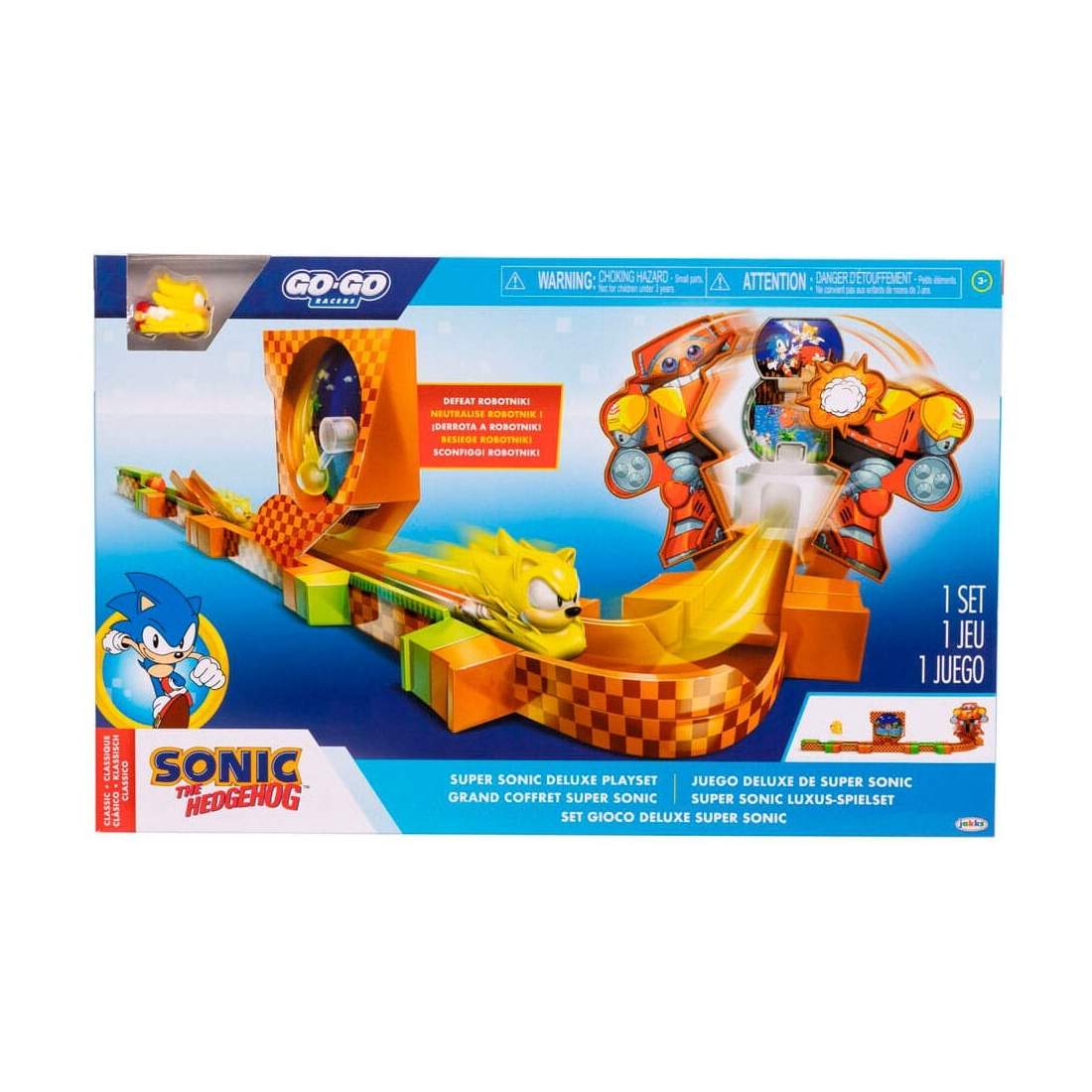 Sonic Go Go Racers Deluxe lekset med bana och fordon | Hem & Hobby | Pryloteket