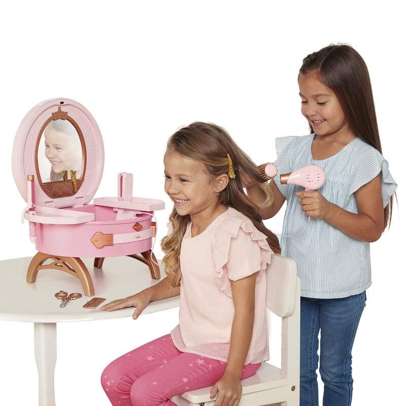 Disney Princess Travel Dresser Set med 3 förvaringsfack | Hem & Hobby | Pryloteket