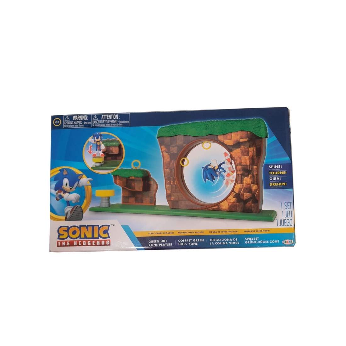Sonic Green Hill Zone lekset med figurer och tillbehör | Hem & Hobby | Pryloteket