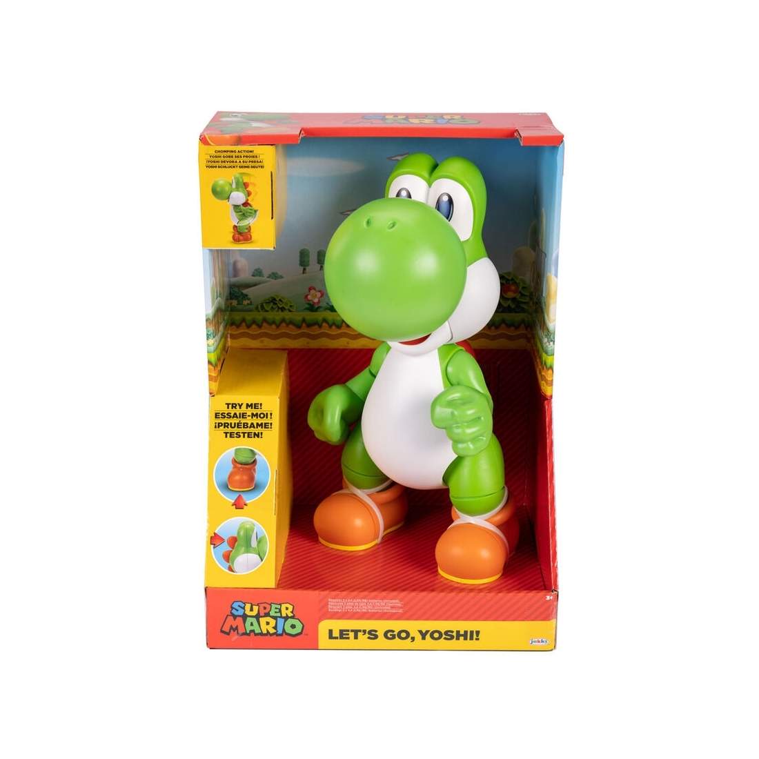 Super Mario Bros Yoshi Interactive Figur 36cm | Hem & Hobby | Pryloteket
