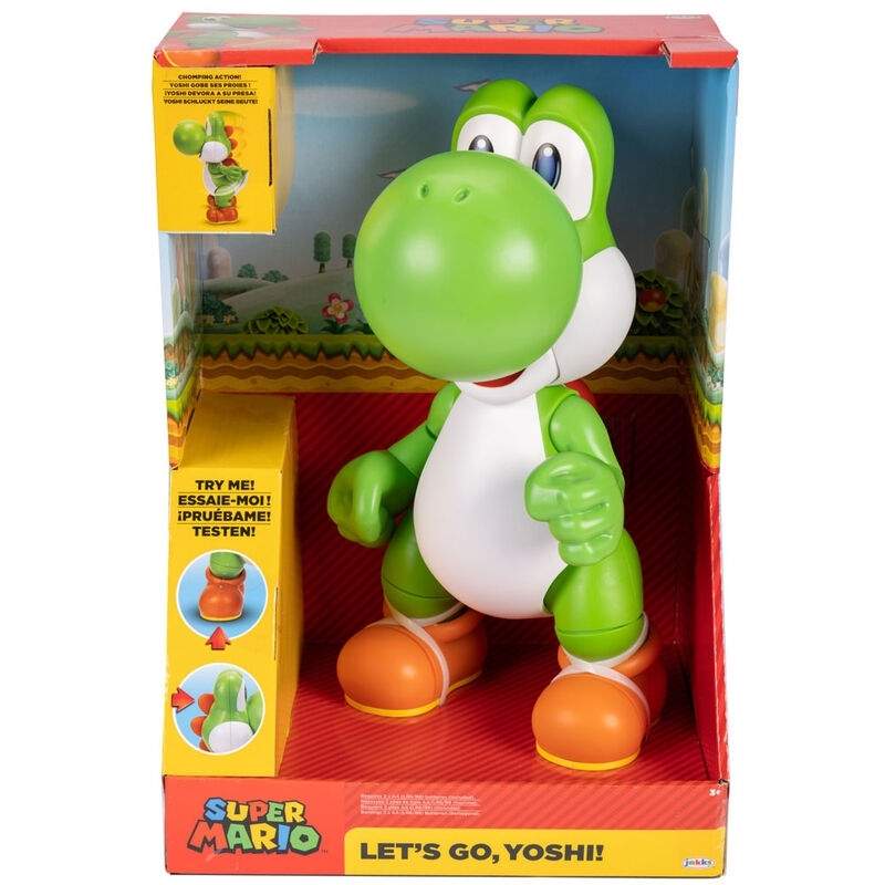 Super Mario Bros Yoshi Interactive figuuri 36cm