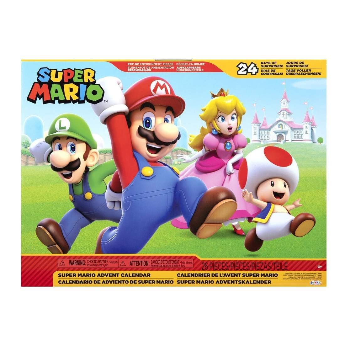 Super Mario Bros adventskalender med 24 samlarföremål | Hem & Hobby | Pryloteket