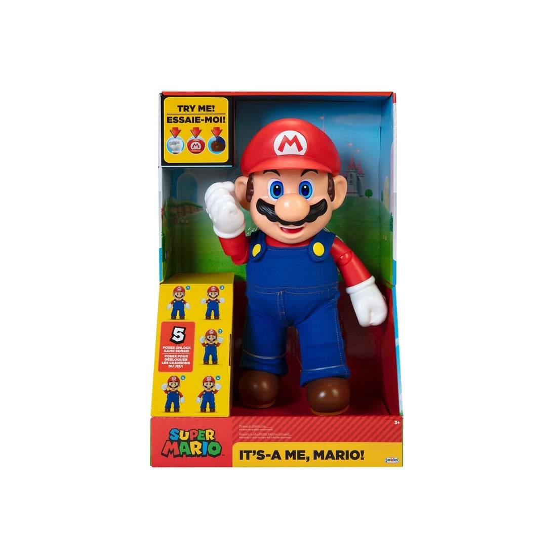 Super Mario Interactive Figure, 36 cm, engelsk version | Hem & Hobby | Pryloteket