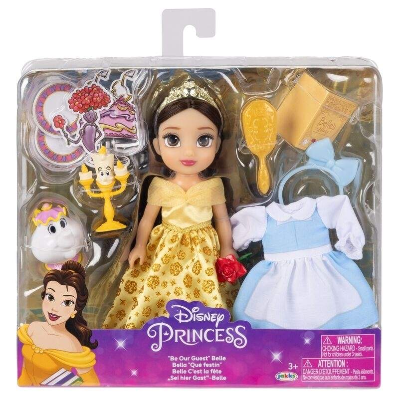 Beauty and the Beast Belle Doll, 15 cm størrelse