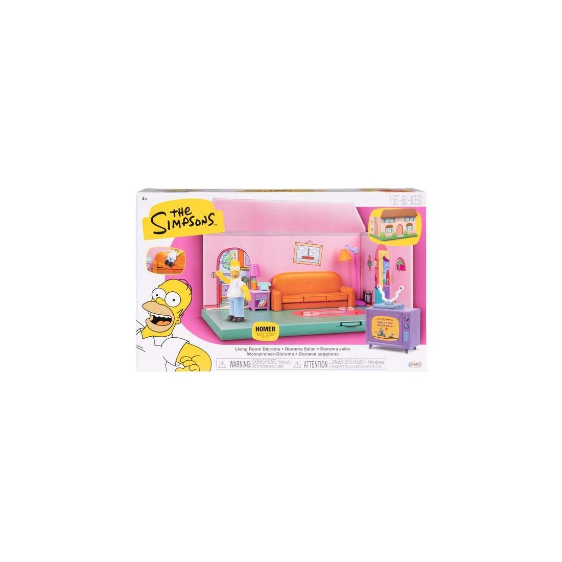 The Simpsons House lekset med figurer och tillbehör | Hem & Hobby | Pryloteket