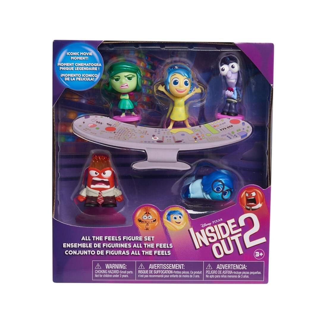 Inside Out 2-pack med 5 samlarfigurer | Hem & Hobby | Pryloteket