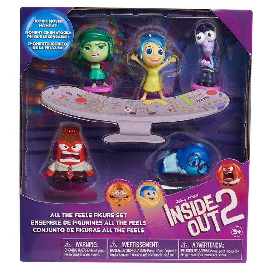 Inside Out 2-pak med 5 samleobjekter