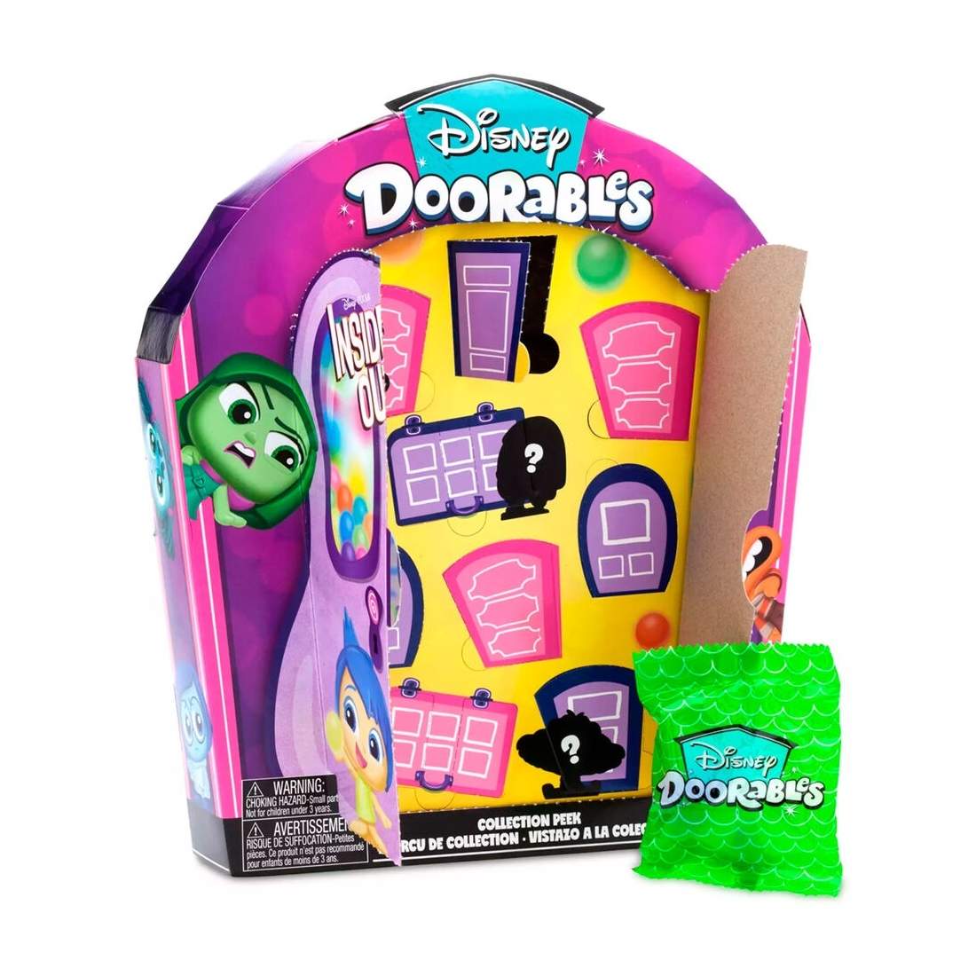 Inside Out 2-pack: 9 figurer, 4 cm samlarleksaker | Hem & Hobby | Pryloteket