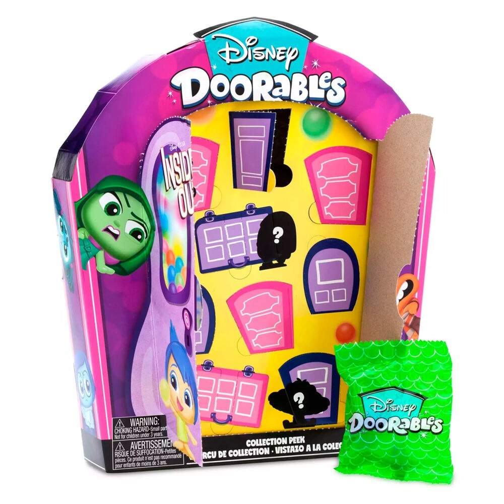 Inside Out 2-Pack: 9 figurer, 4 cm samlelegetøj