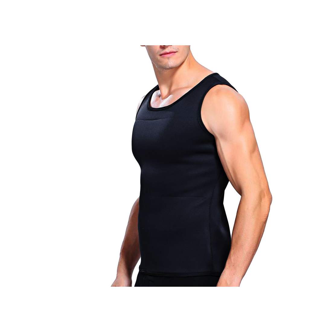 Träningslinne med bastueffekt - Svart | Sport & Fritid - Träning - Träningskläder & Accessoarer - Träningskläder - Träningslinnen | Pryloteket