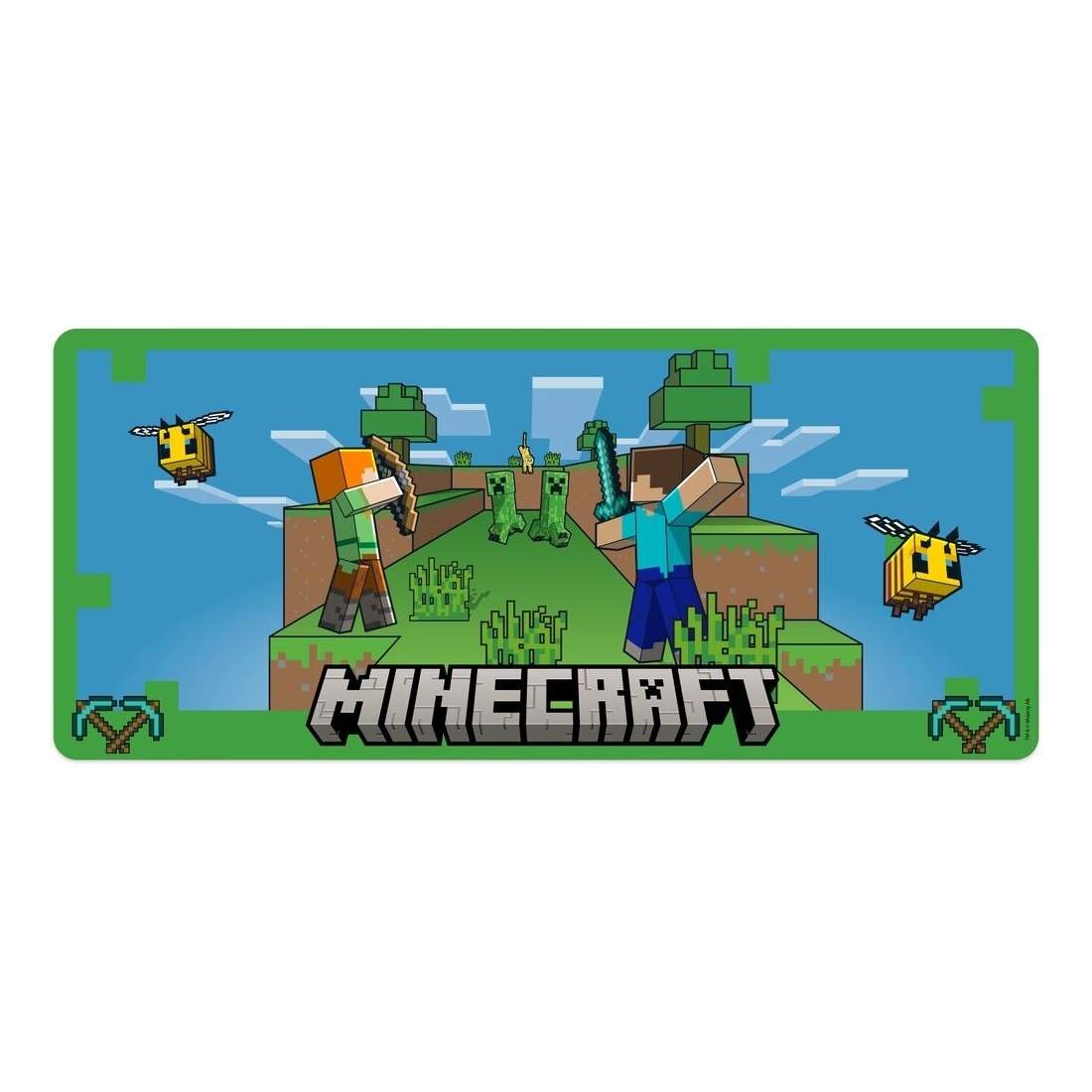 Minecraft spelbordsmatta, stor storlek, halkfri yta | Hem & Hobby | Pryloteket