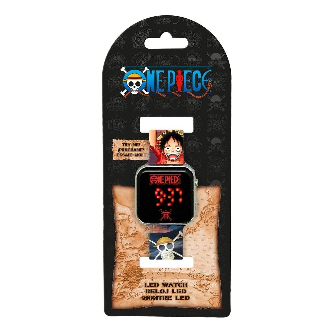 One Piece LED-klocka med justerbart band och vattentäthet | Hem & Hobby | Pryloteket