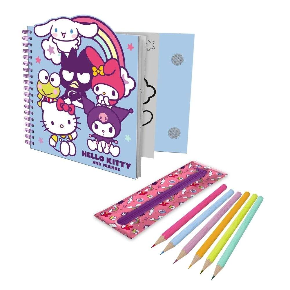 Hello Kitty Activity Notebook med avtagbart fodral | Hem & Hobby | Pryloteket