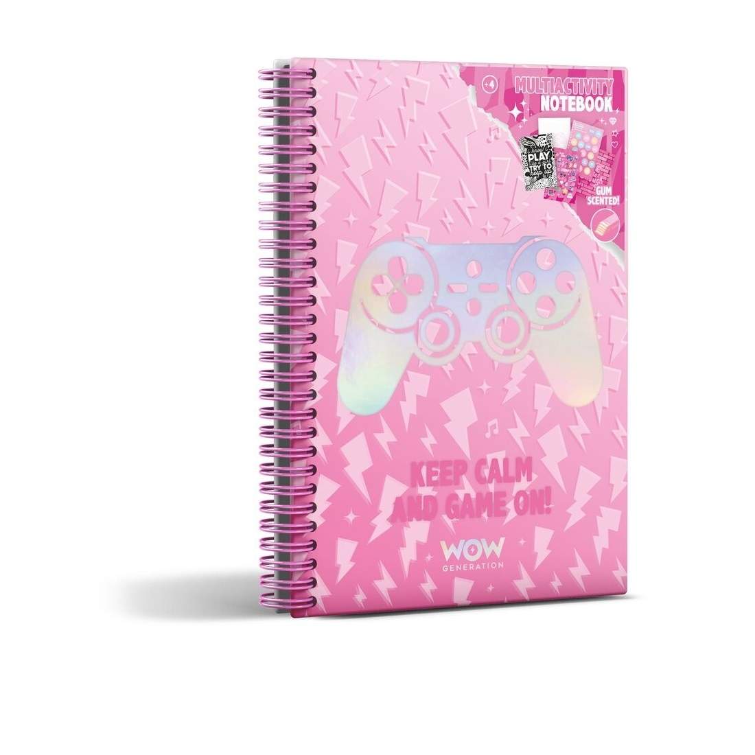 Generation Gamer Valentina A5 Notebook, 80 sidor, fodrad | Hem & Hobby | Pryloteket