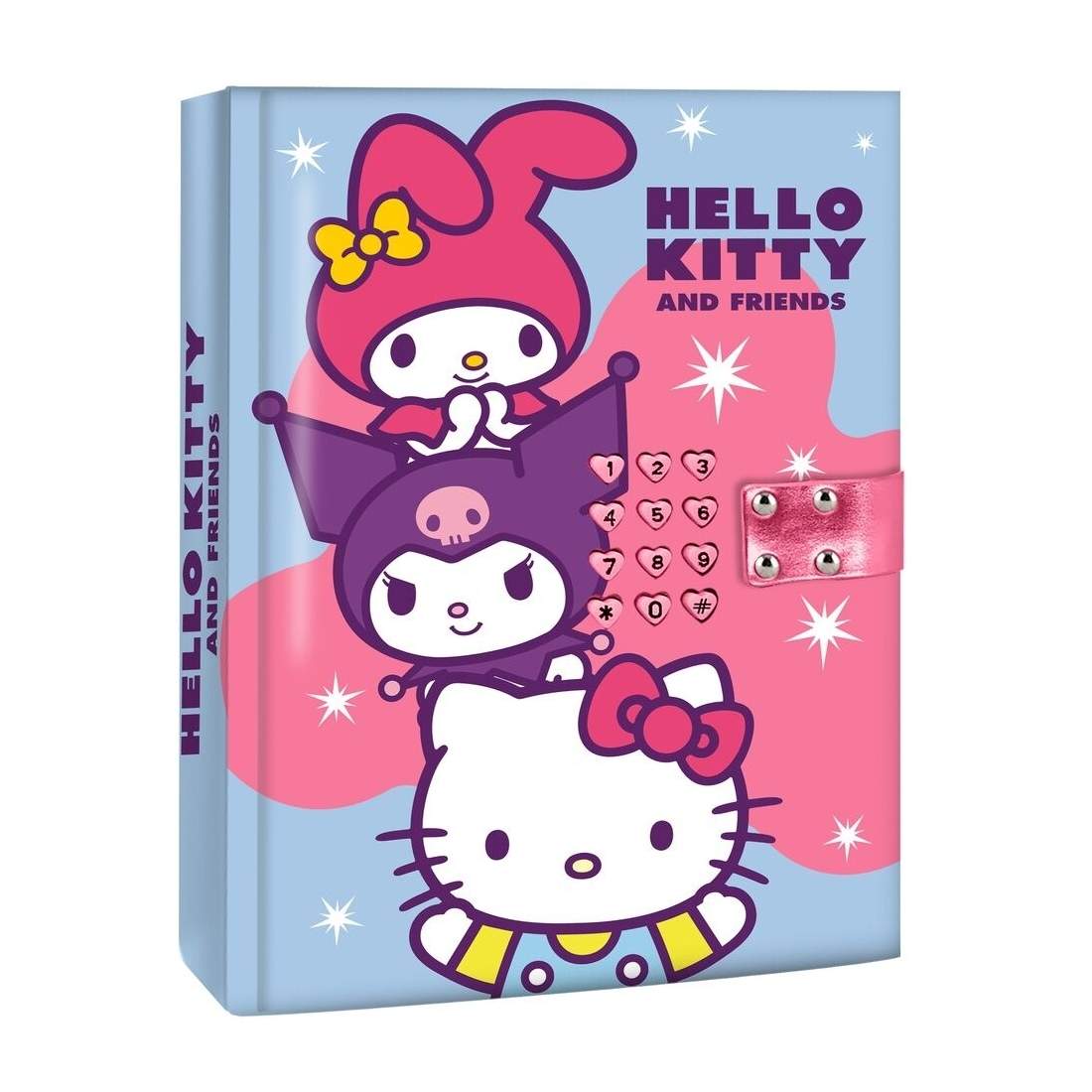 Hello Kitty elektronisk dagbok med hemligt lås och ljud | Hem & Hobby | Pryloteket
