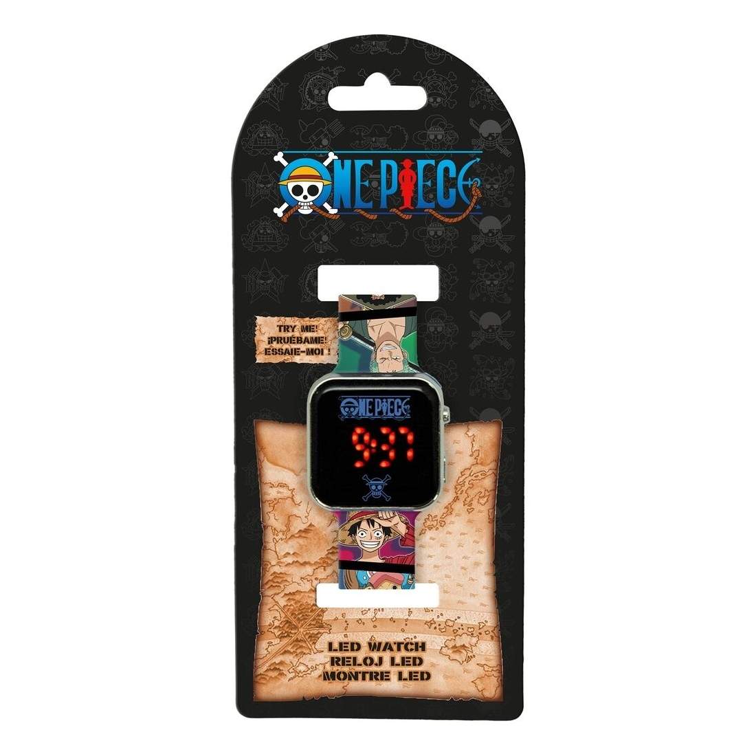 One Piece LED-klocka med justerbart band och vattentäthet | Hem & Hobby | Pryloteket