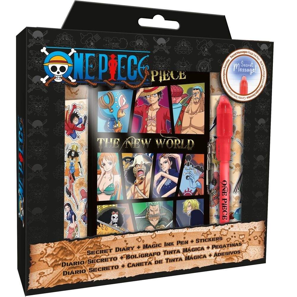 One Piece Diary med Magic Pen til kreativ skrivning