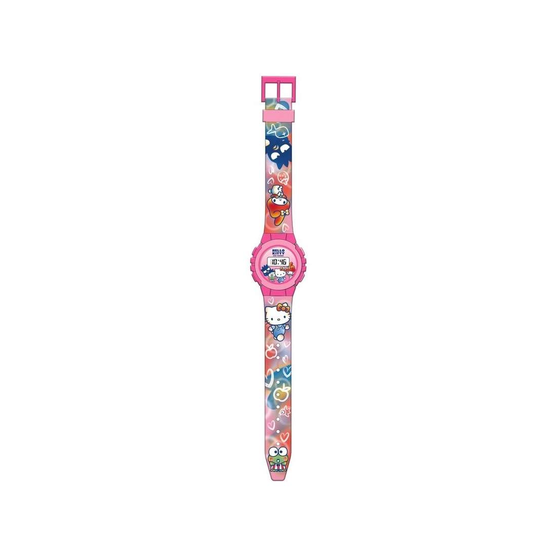 Digital klocka med Hello Kitty-design och justerbar rem | Hem & Hobby | Pryloteket