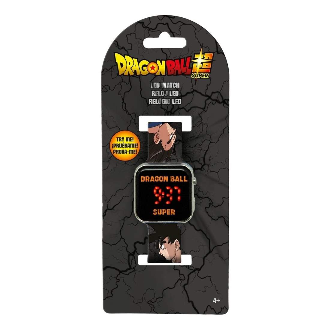 Dragon Ball Super LED-klocka med justerbar rem och ljusfunktion | Hem & Hobby | Pryloteket