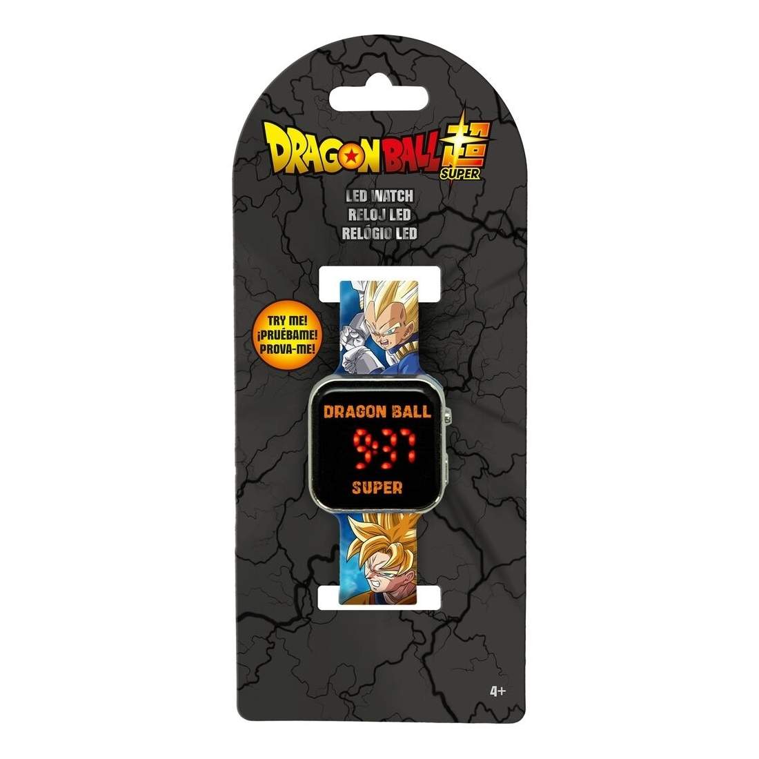 Dragon Ball Super LED-klocka med justerbar rem, vattentät | Hem & Hobby | Pryloteket