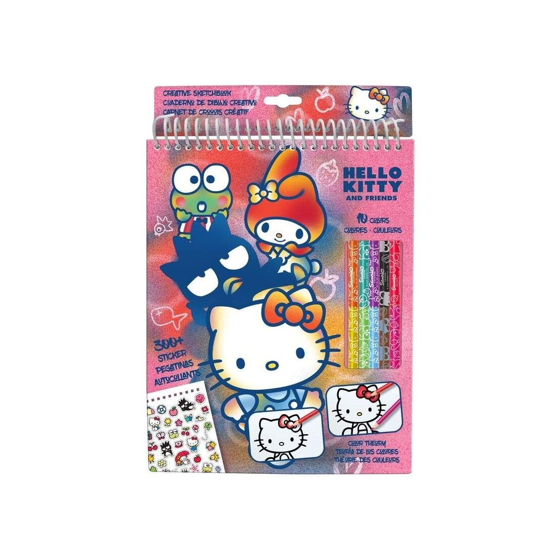 Hello Kitty färgpennaset med 24 livfulla färger | Hem & Hobby | Pryloteket