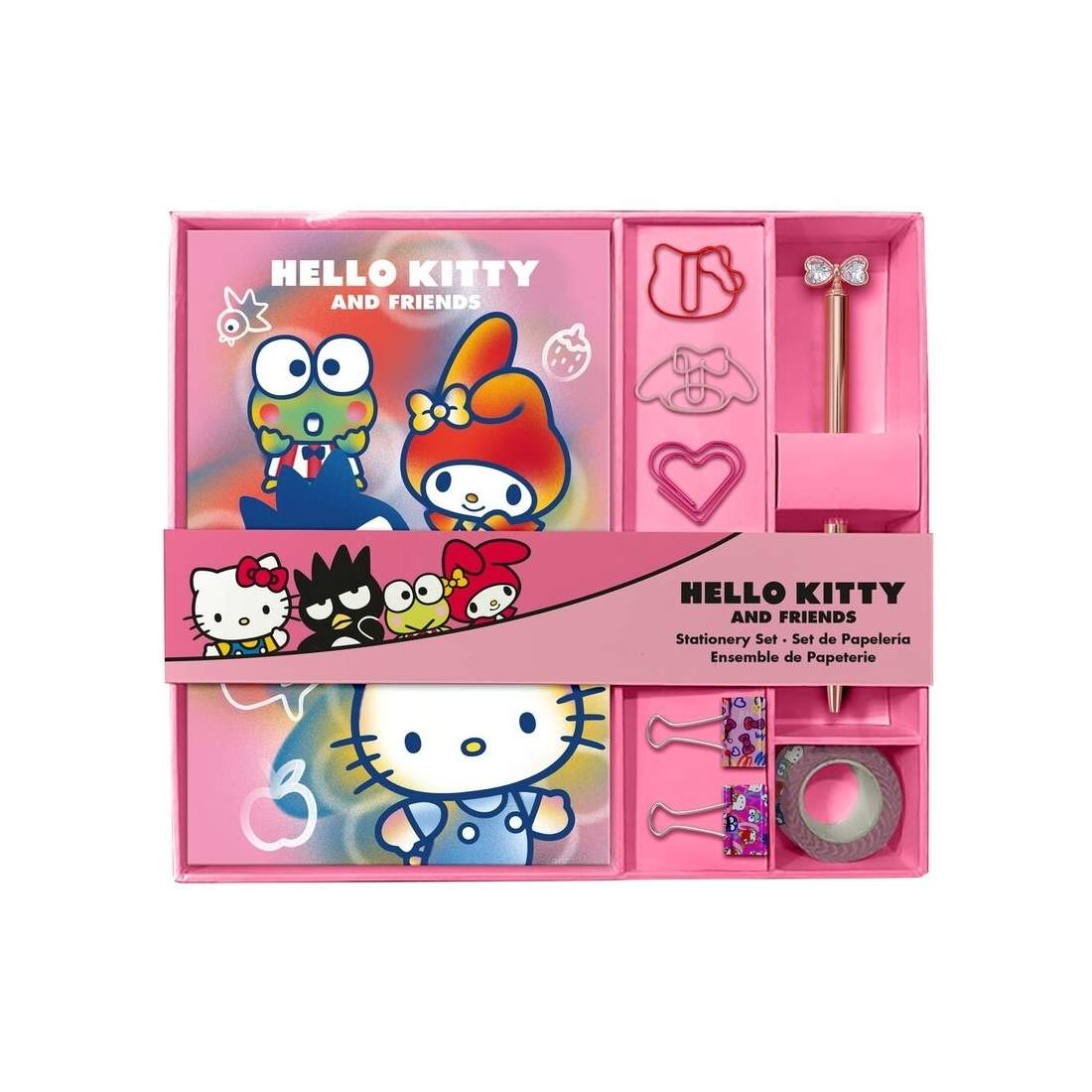 Hello Kitty anteckningsbok och tillbehör brevpappersset | Hem & Hobby | Pryloteket