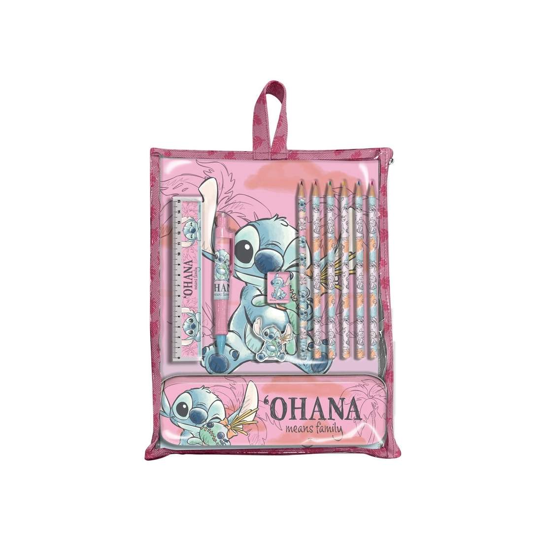 Stitch Brevpapper Set med anteckningsböcker, pennor och klistermärken | Hem & Hobby | Pryloteket