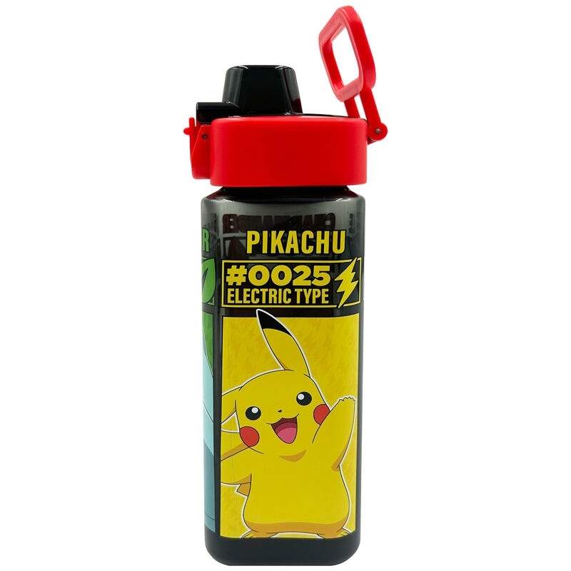 Pokemon Square vandflaske 500 ml, BPA-fri, holdbart design