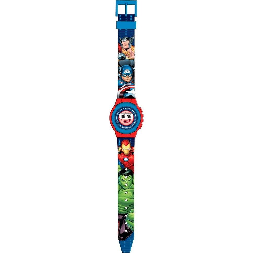 Marvel Avengers digitalur til børn, vandtæt, LED-skærm