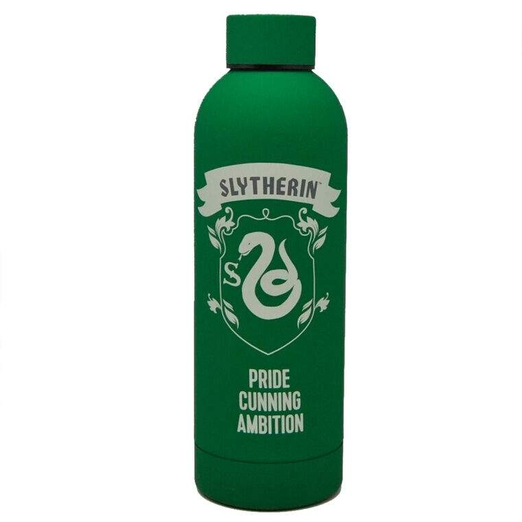 Slytherin vattenflaska i rostfritt stål, 700 ml kapacitet | Hem & Hobby | Pryloteket
