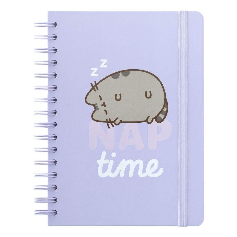 Pusheen Moments A5 notesbog med sidelinjer og søde illustrationer