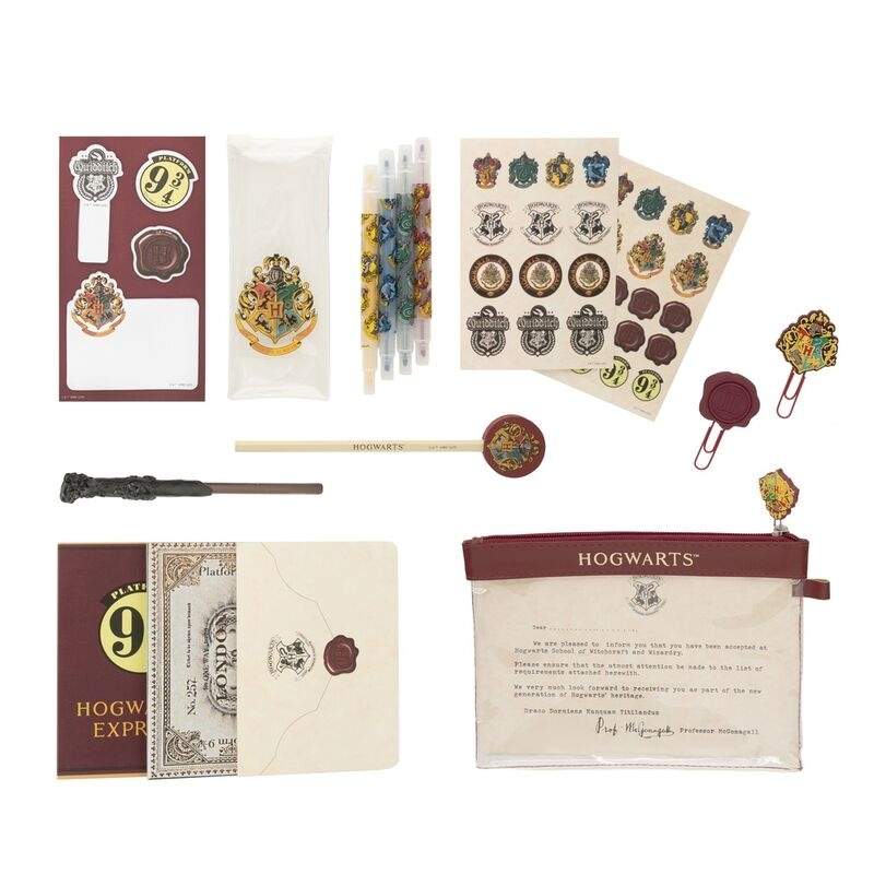 Papirsæt med Harry Potter-tema til skole- og kontorbrug