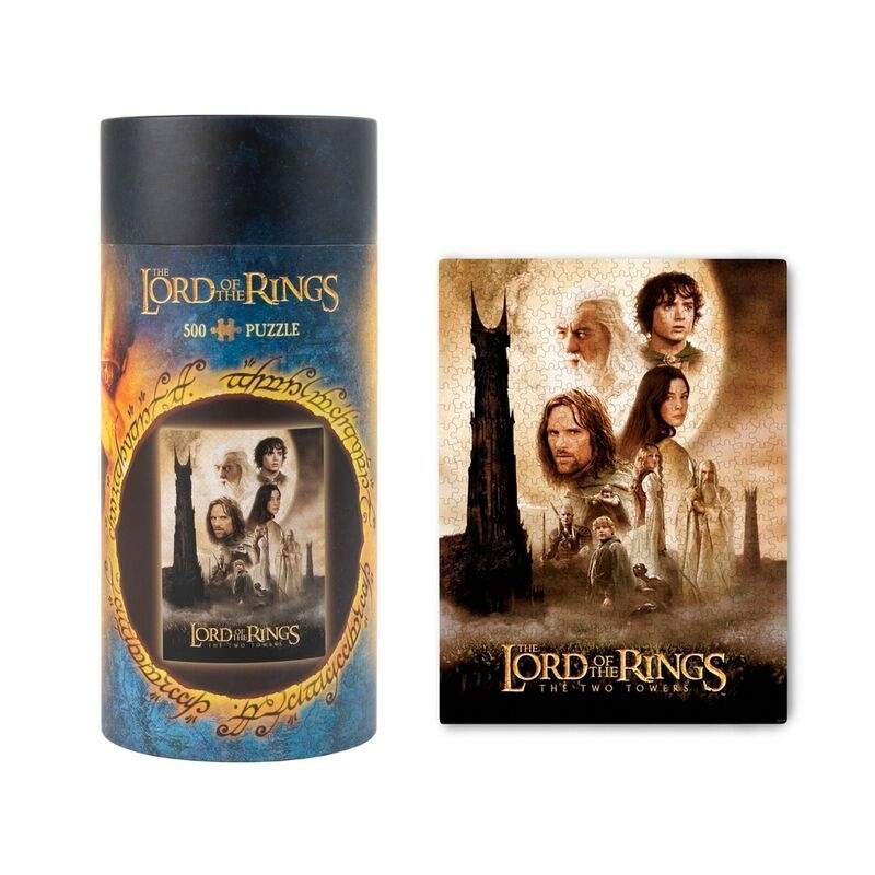The Two Towers 500-brikkers puslespil for fans af Ringenes Herre