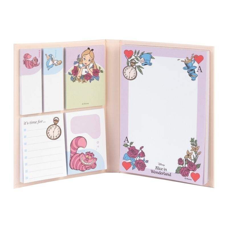 Alice i Eventyrland Sticky Notes-notesbog, 100 ark