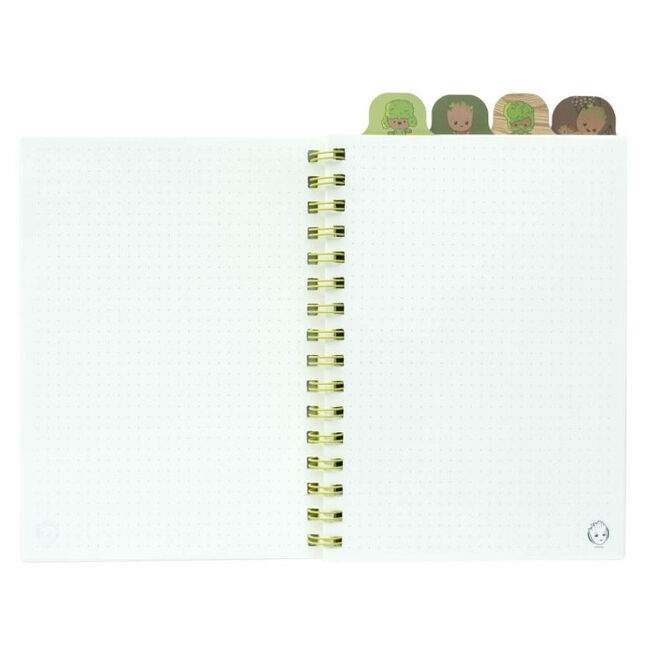 Groot A5 -muistikirja, jossa on viivatut sivut muistiinpanoa varten