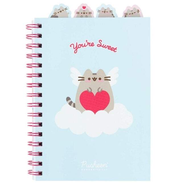 Purrfect Love A5 notesbog til notetagning og journalisering